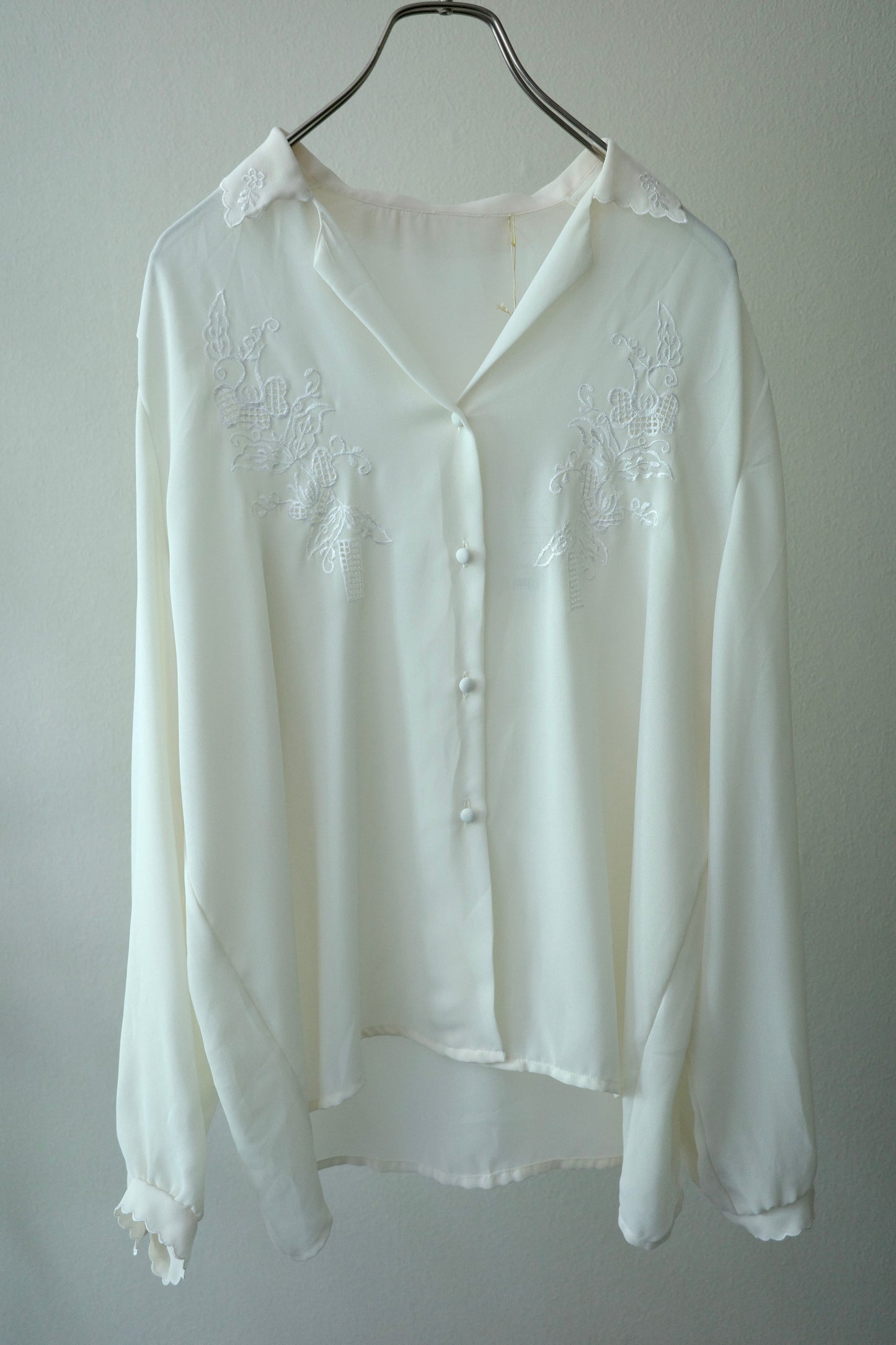 vintage sheer blouse