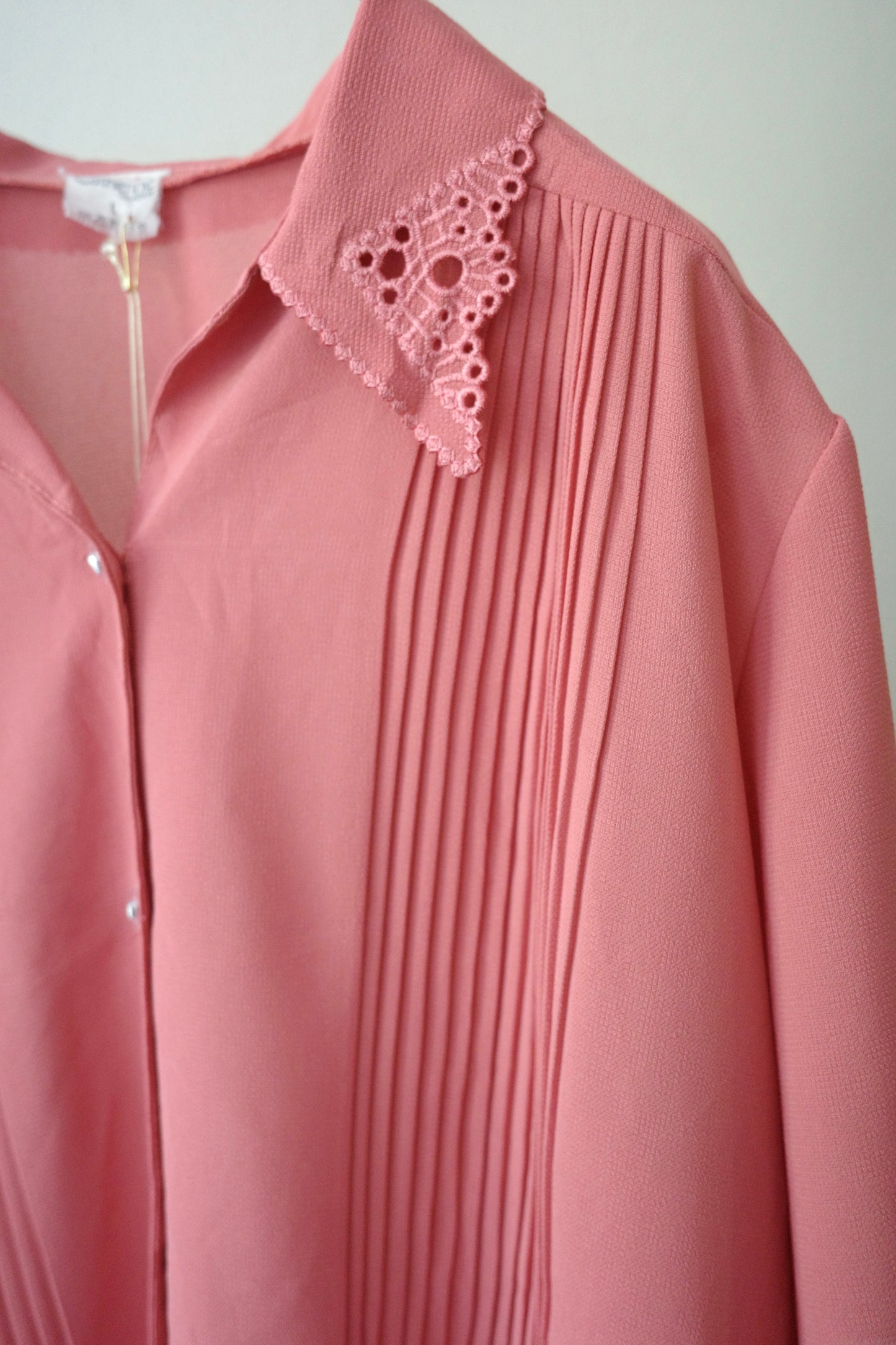 pink half sleeve shirt