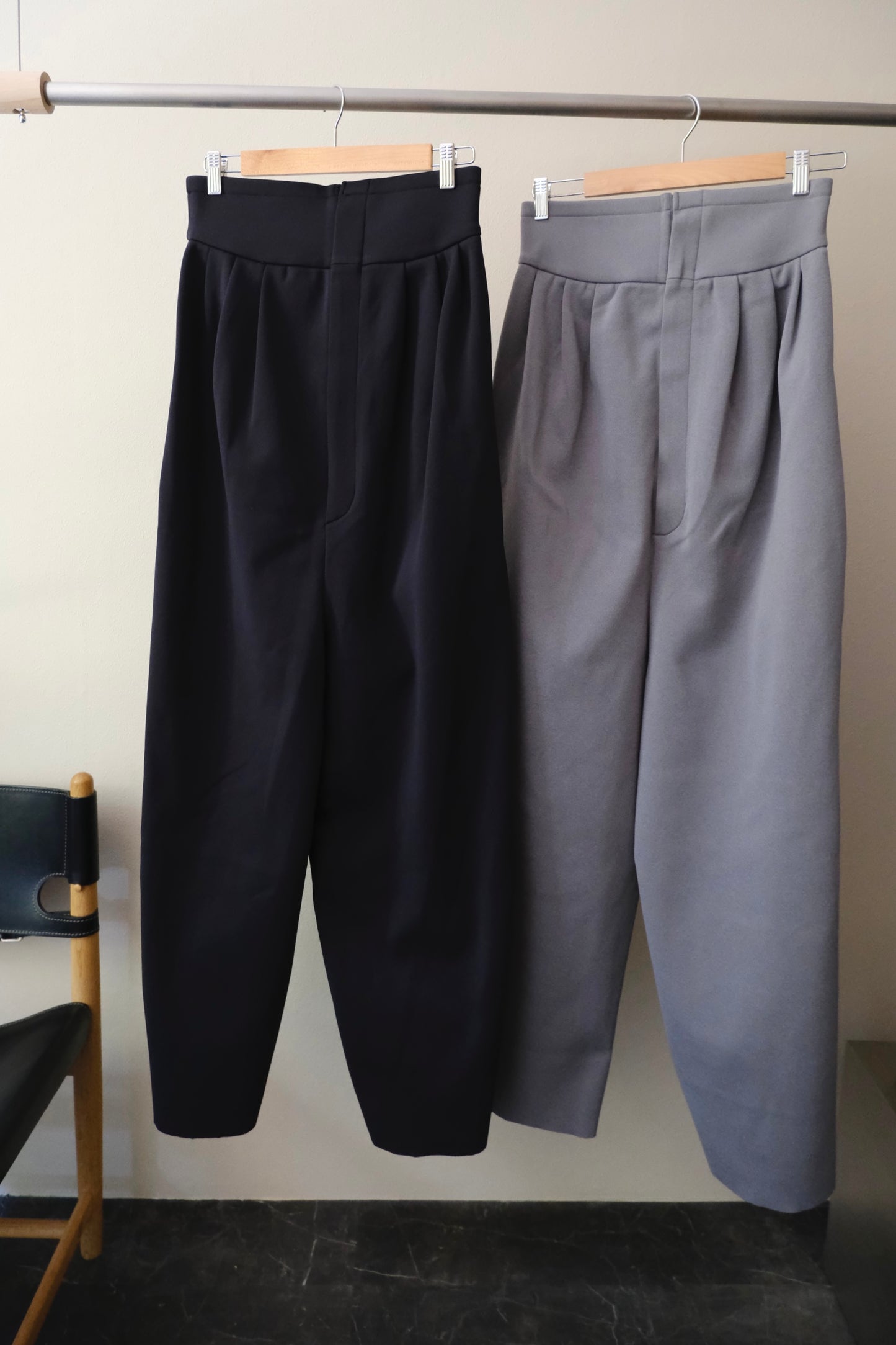 【LöWER】18G Smooth Bare Top Pants