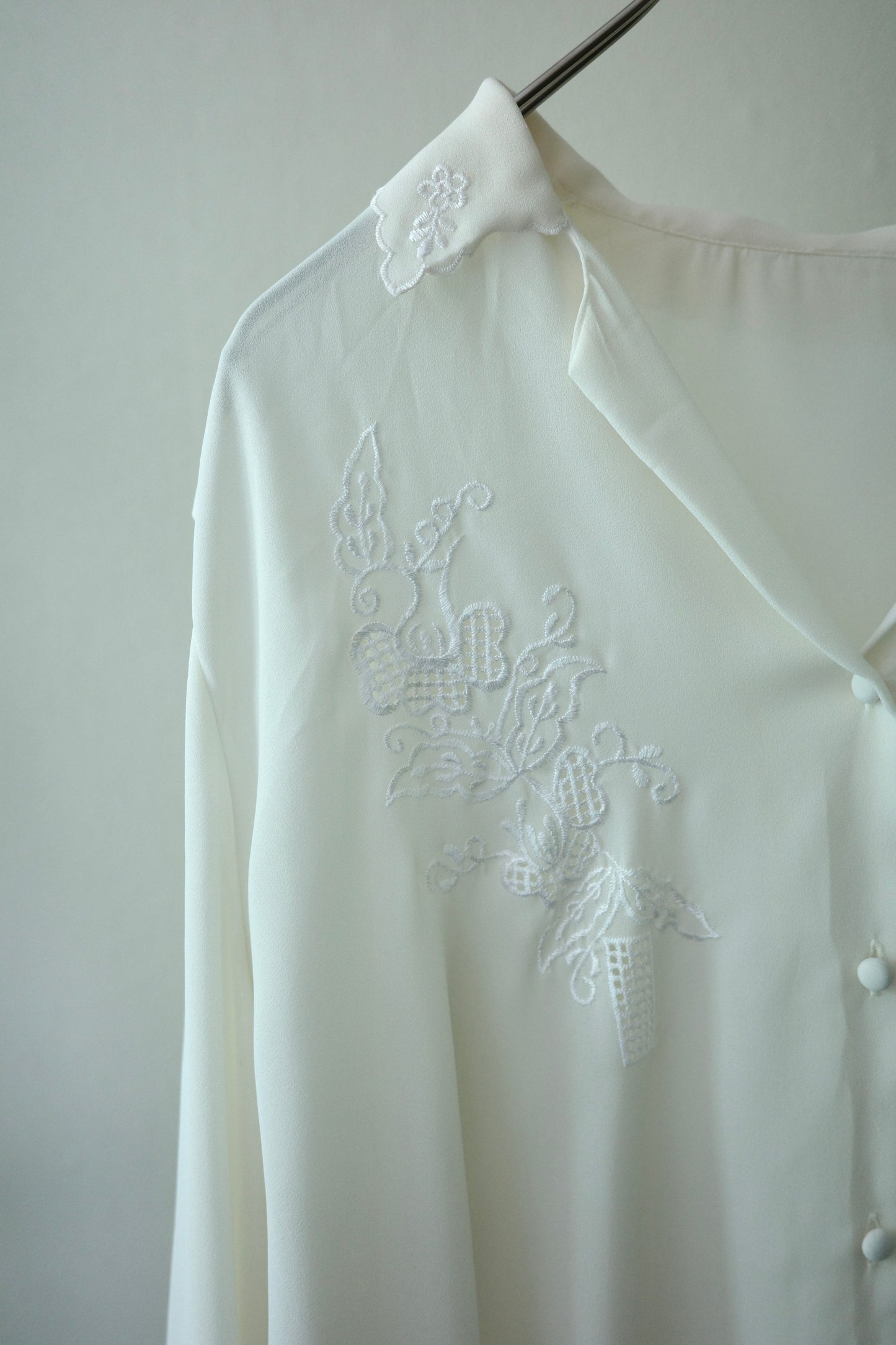 vintage sheer blouse