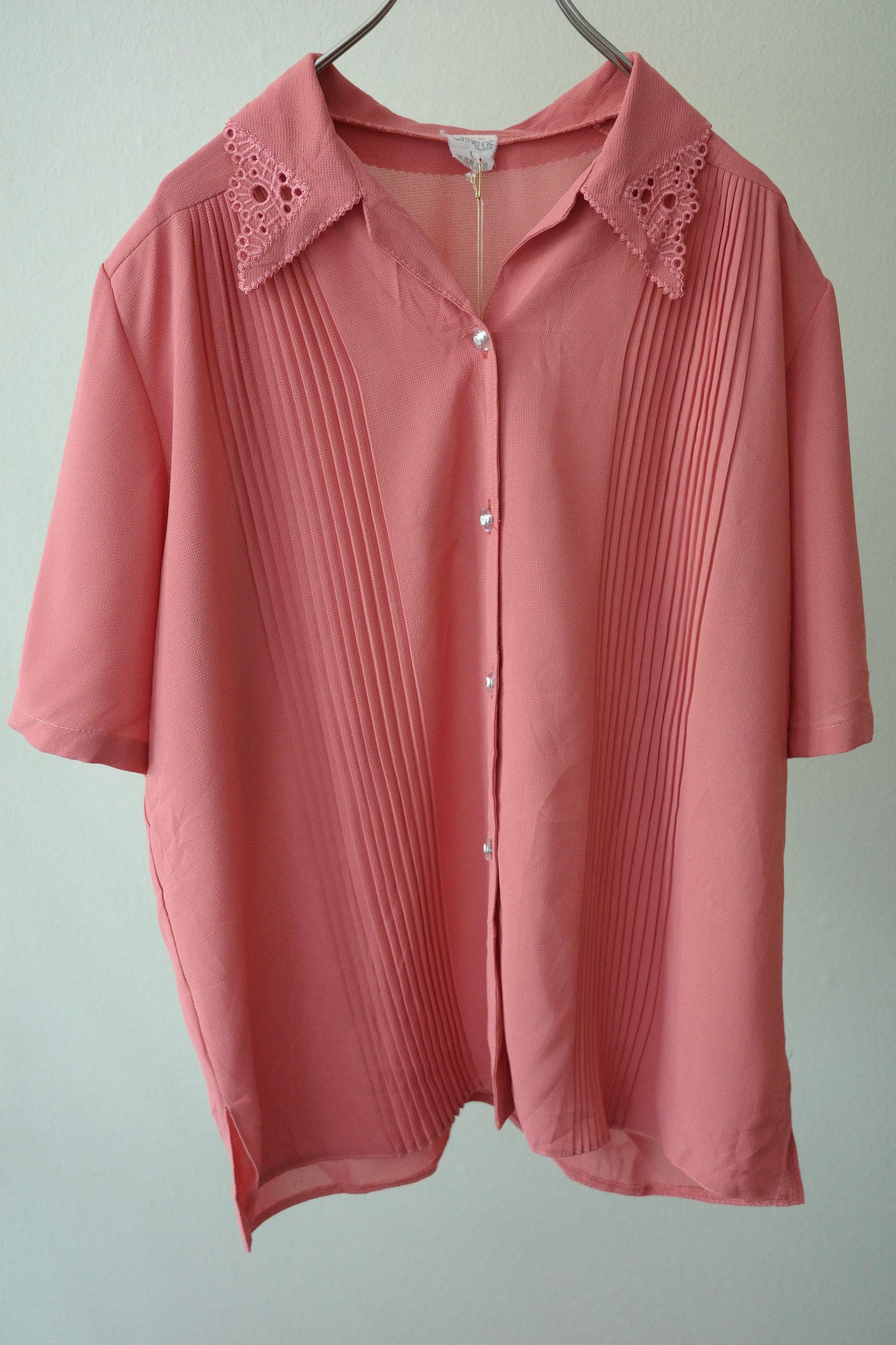 pink half sleeve shirt