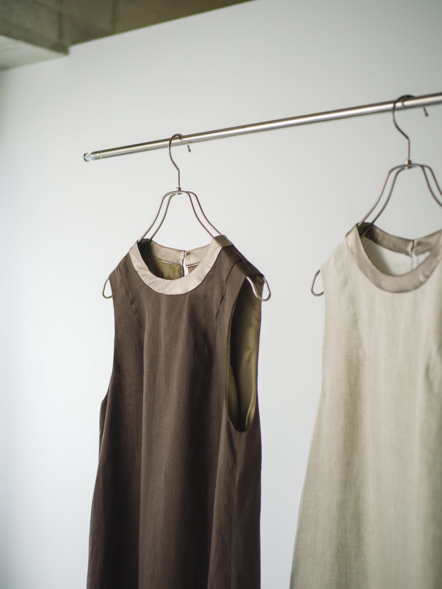 【 A PUPIL 】25SS linen sleeveless dress
