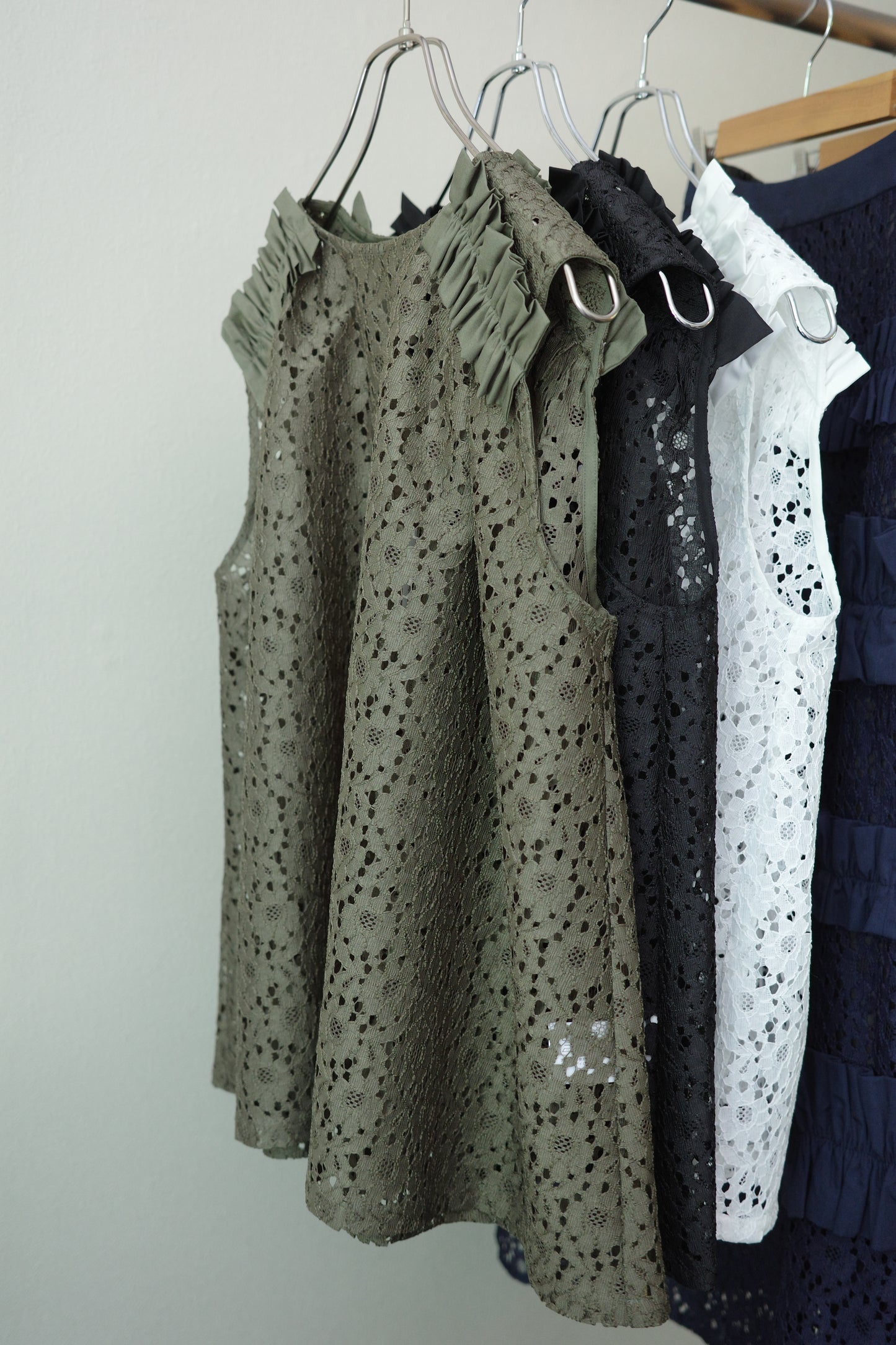 【 A PUPIL 】25SS lace tops