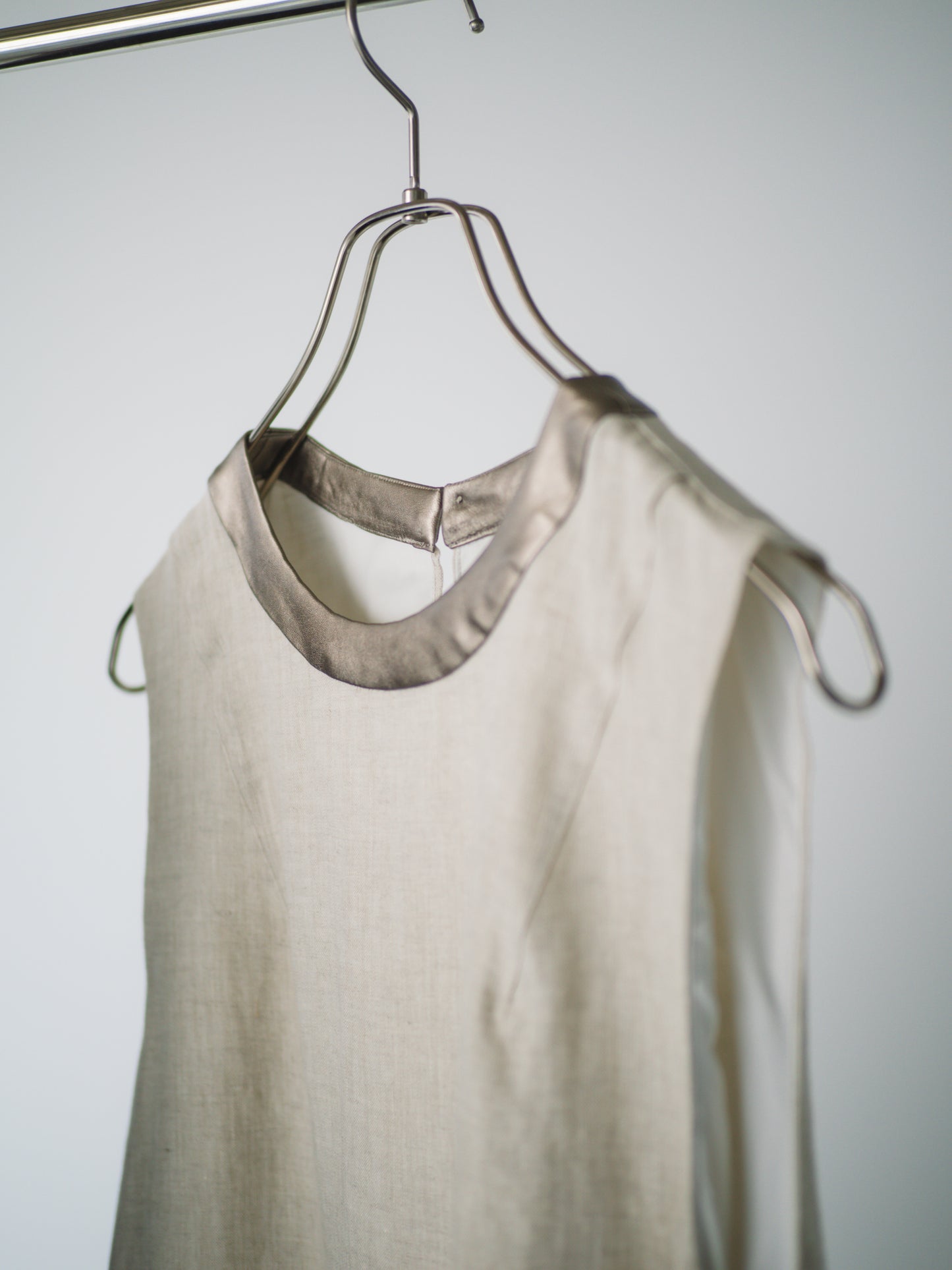 【 A PUPIL 】25SS linen sleeveless dress