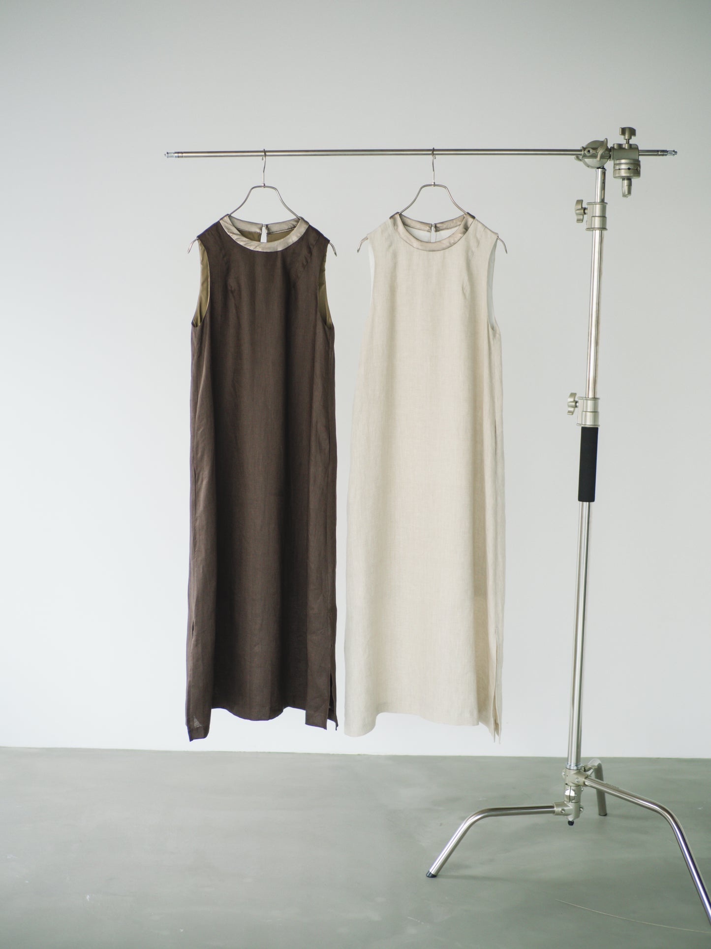 【 A PUPIL 】25SS linen sleeveless dress