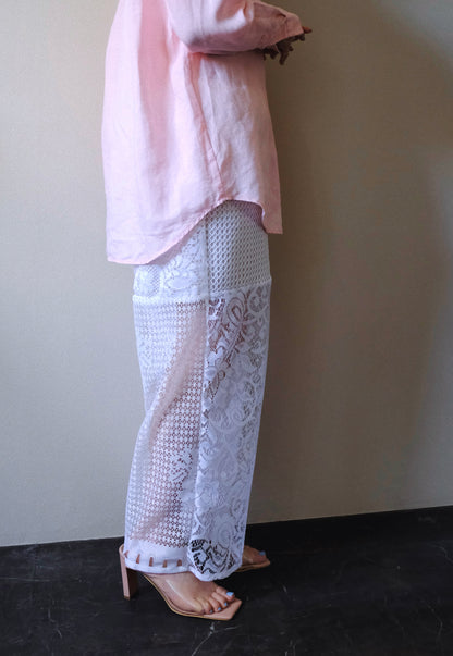 〈remake〉spring lace pants