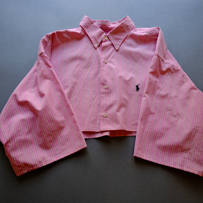 remake／short cutting shirt