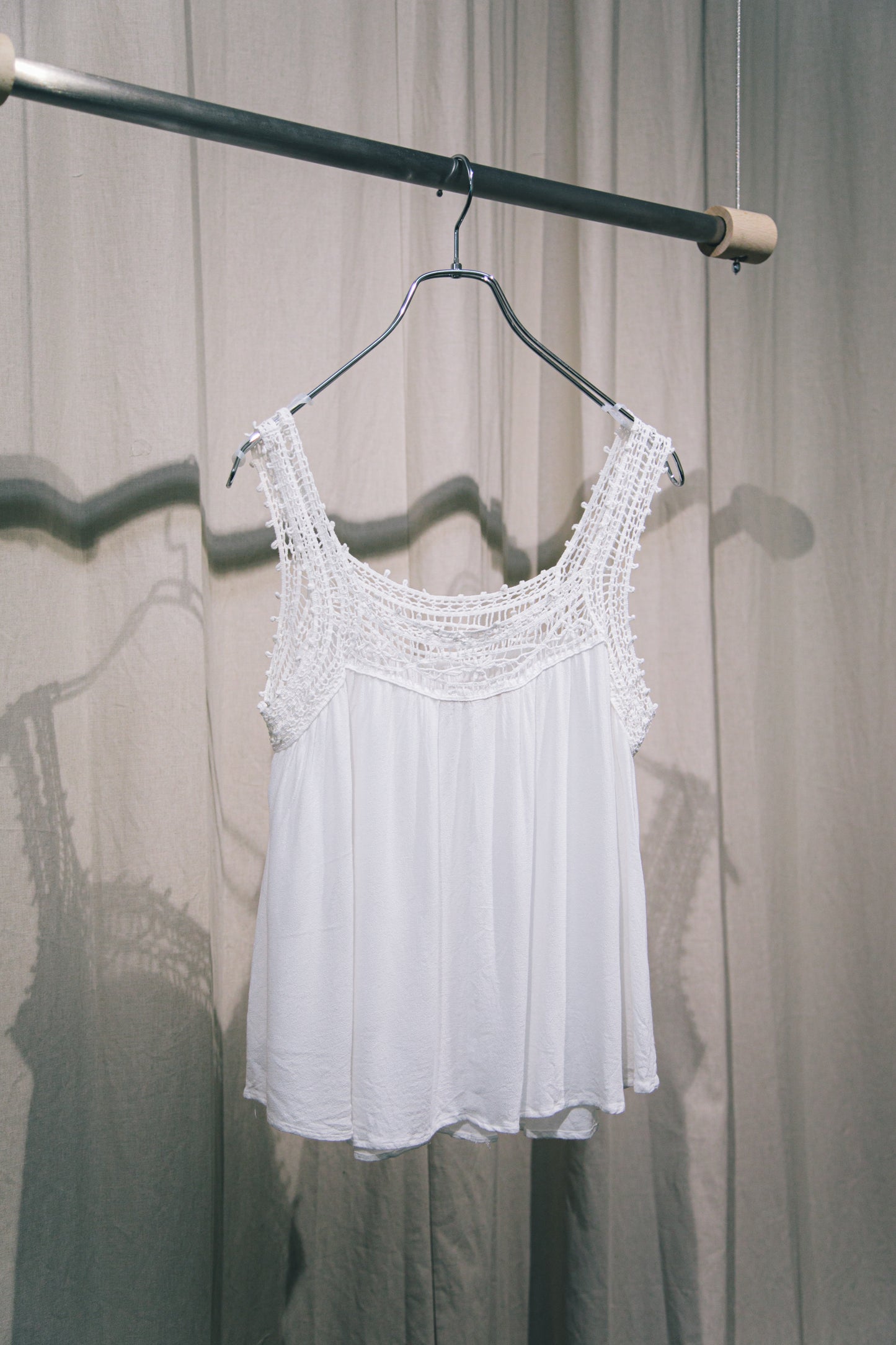 pure white camisole