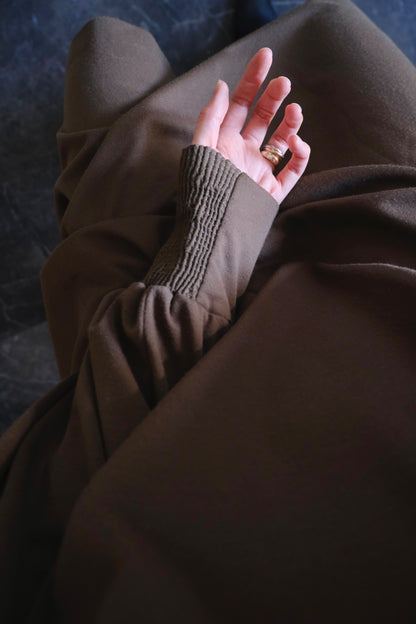 brown poly one-peace