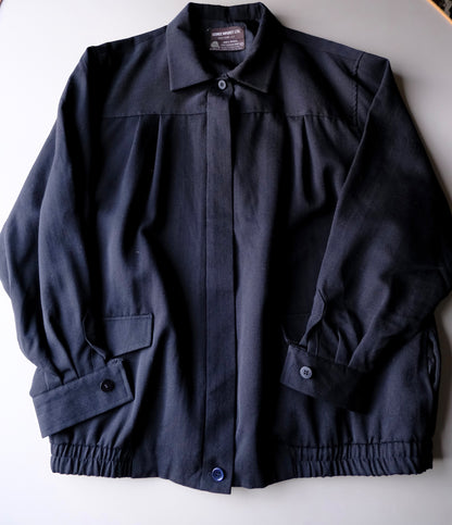 black wool jacket