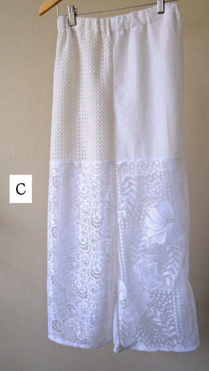 〈remake〉spring lace pants