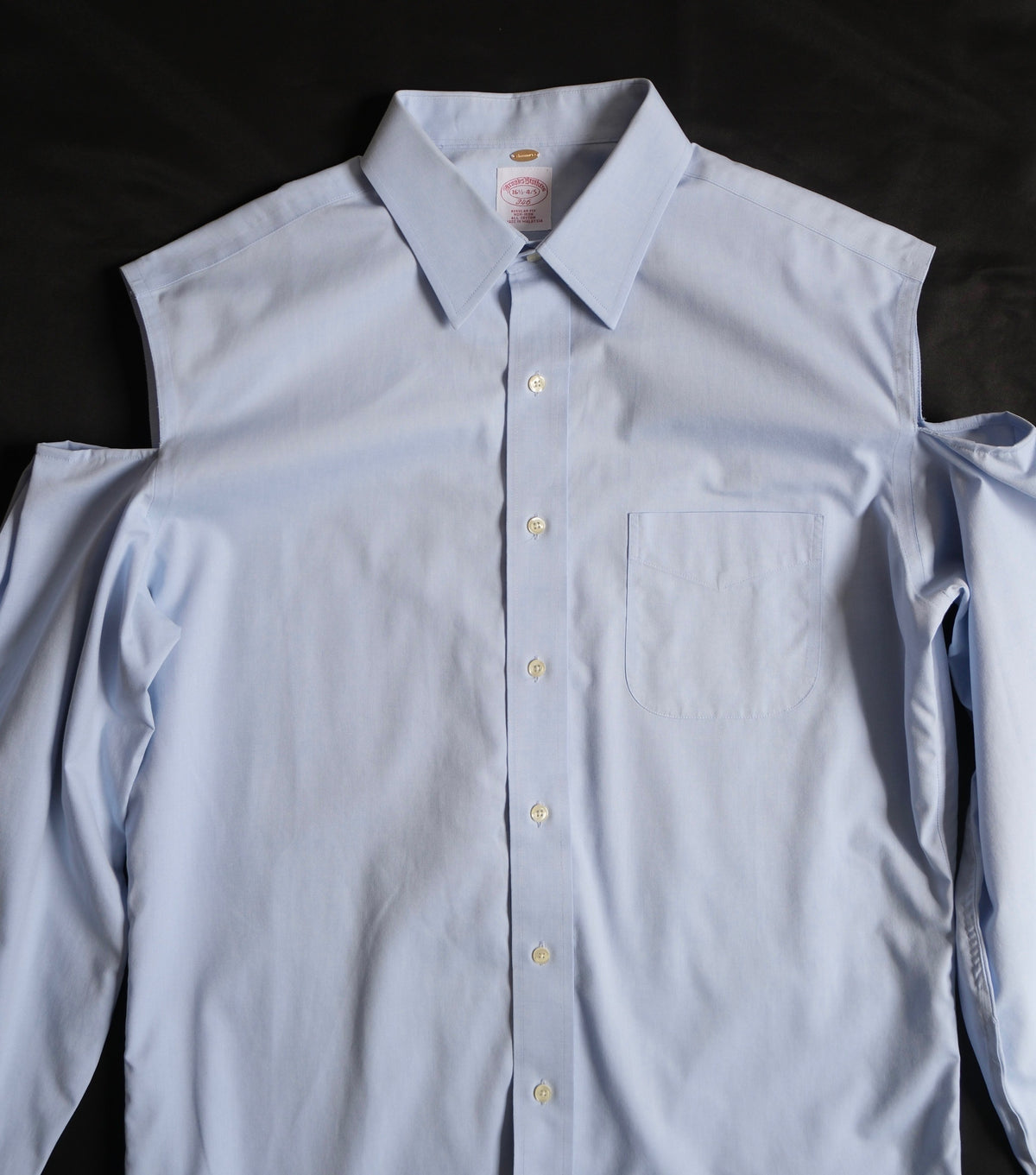 USED SHIRT REMAKE / CUT-OUT DESIGN