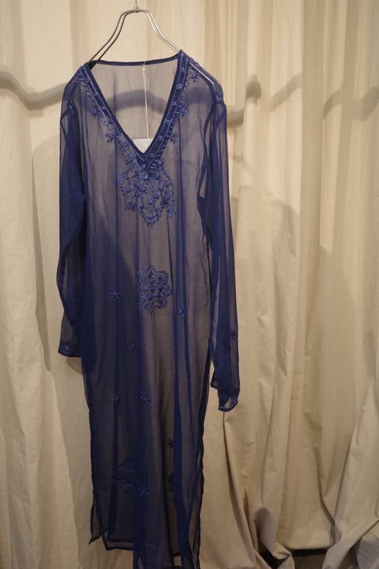 vintage see-through dress