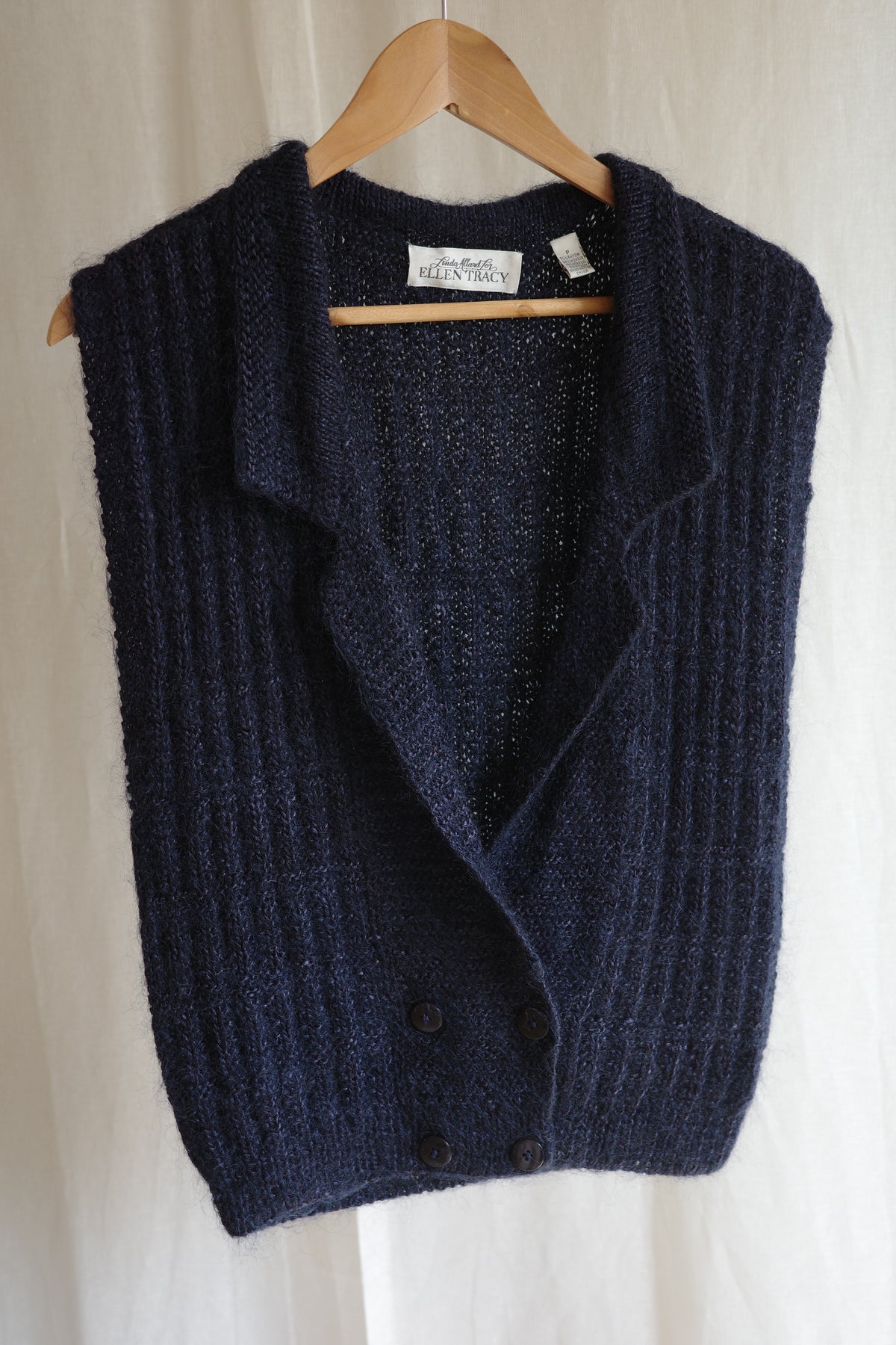 Vintage Mohair Knit Vest