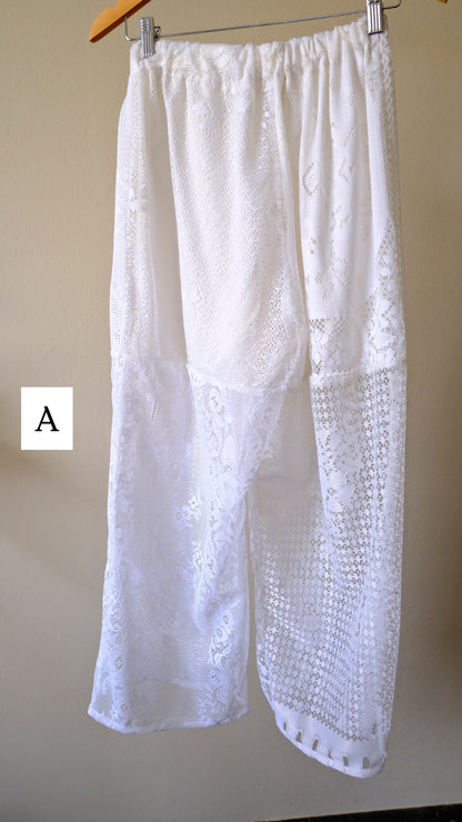 〈remake〉spring lace pants