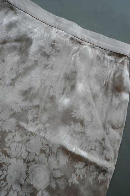 made in U.S.A / flower pattern vintage skirt