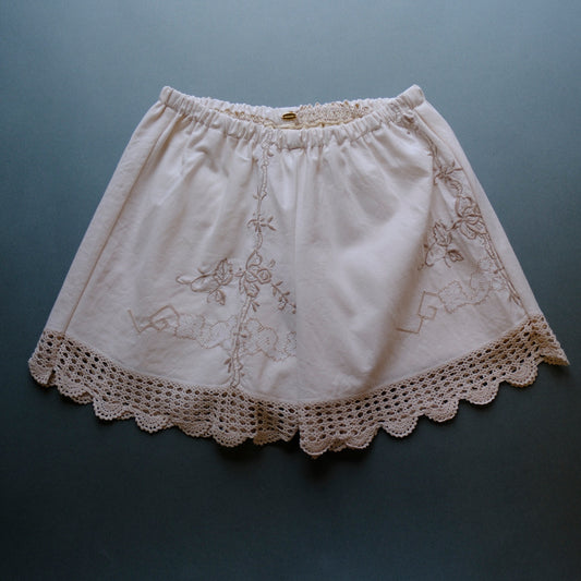 〈Re•lace〉lace shorts