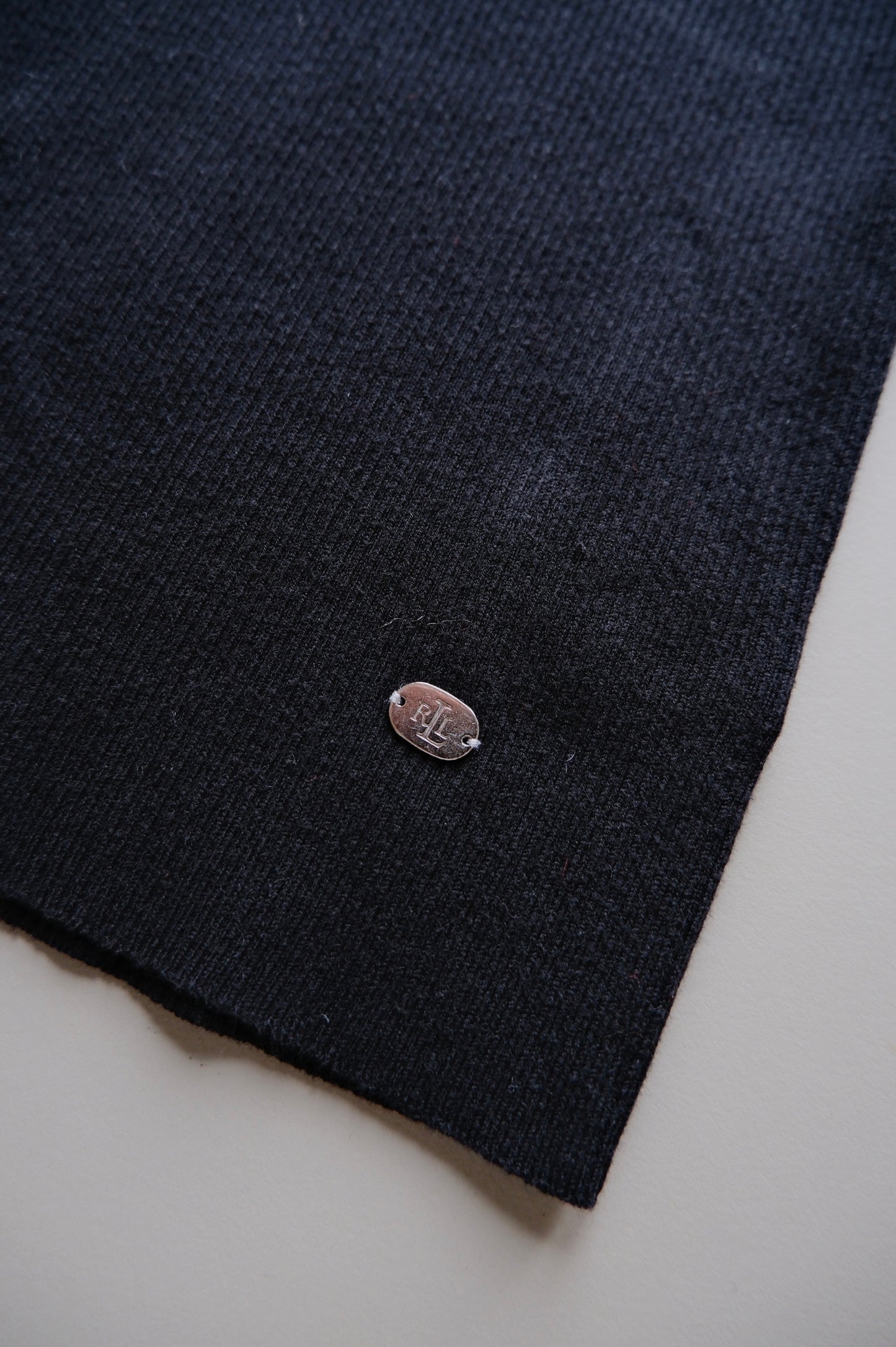 Ralph Lauren black highneck knit