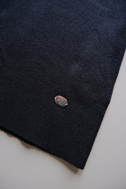 Ralph Lauren black highneck knit