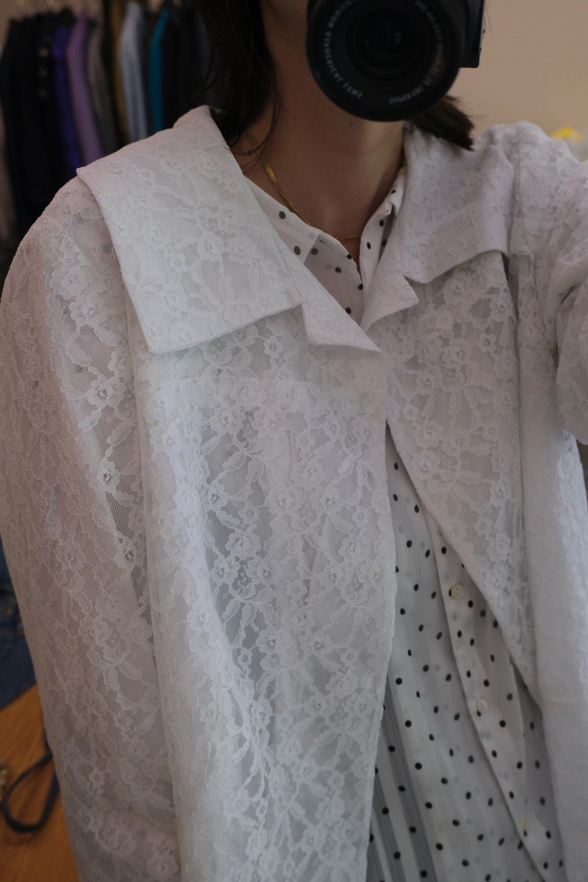 USA 70–80s Lace Jacket