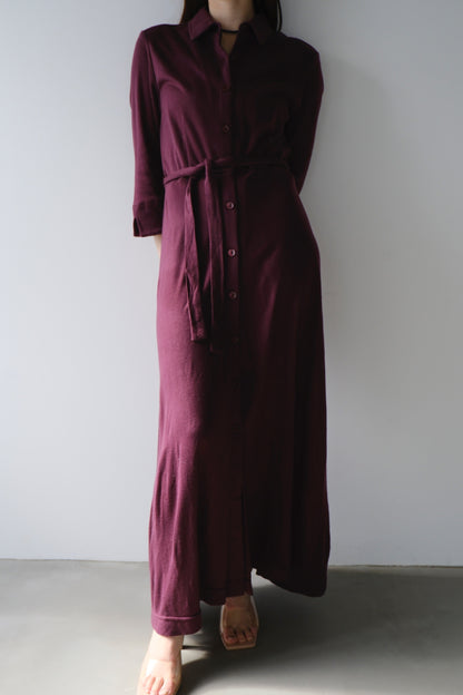 vintage purple maxi one-piece