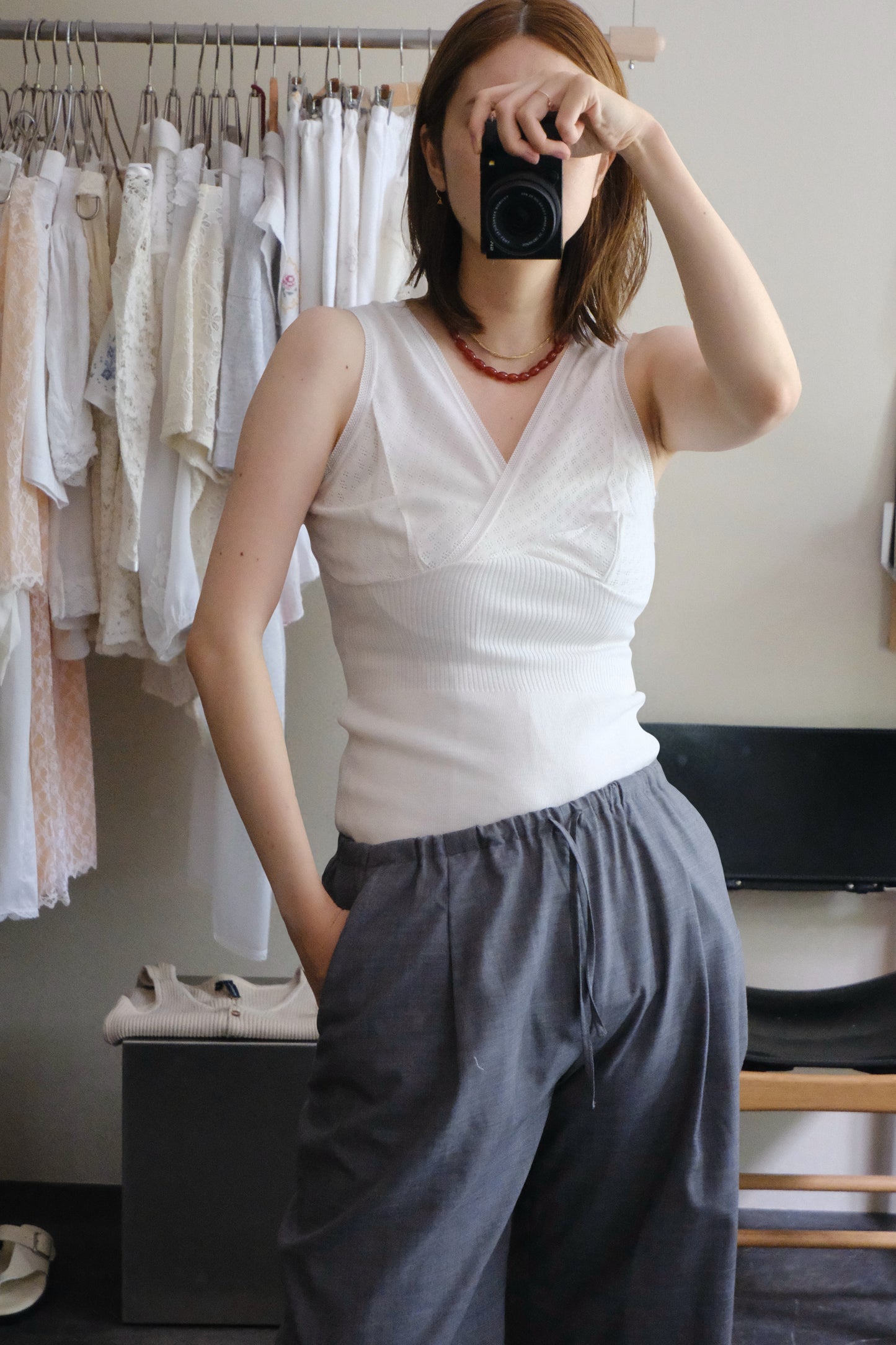 vintage wool inner tops