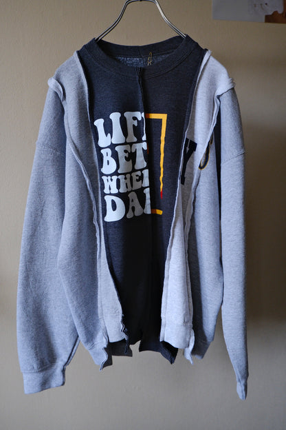 remake patchwork sweat