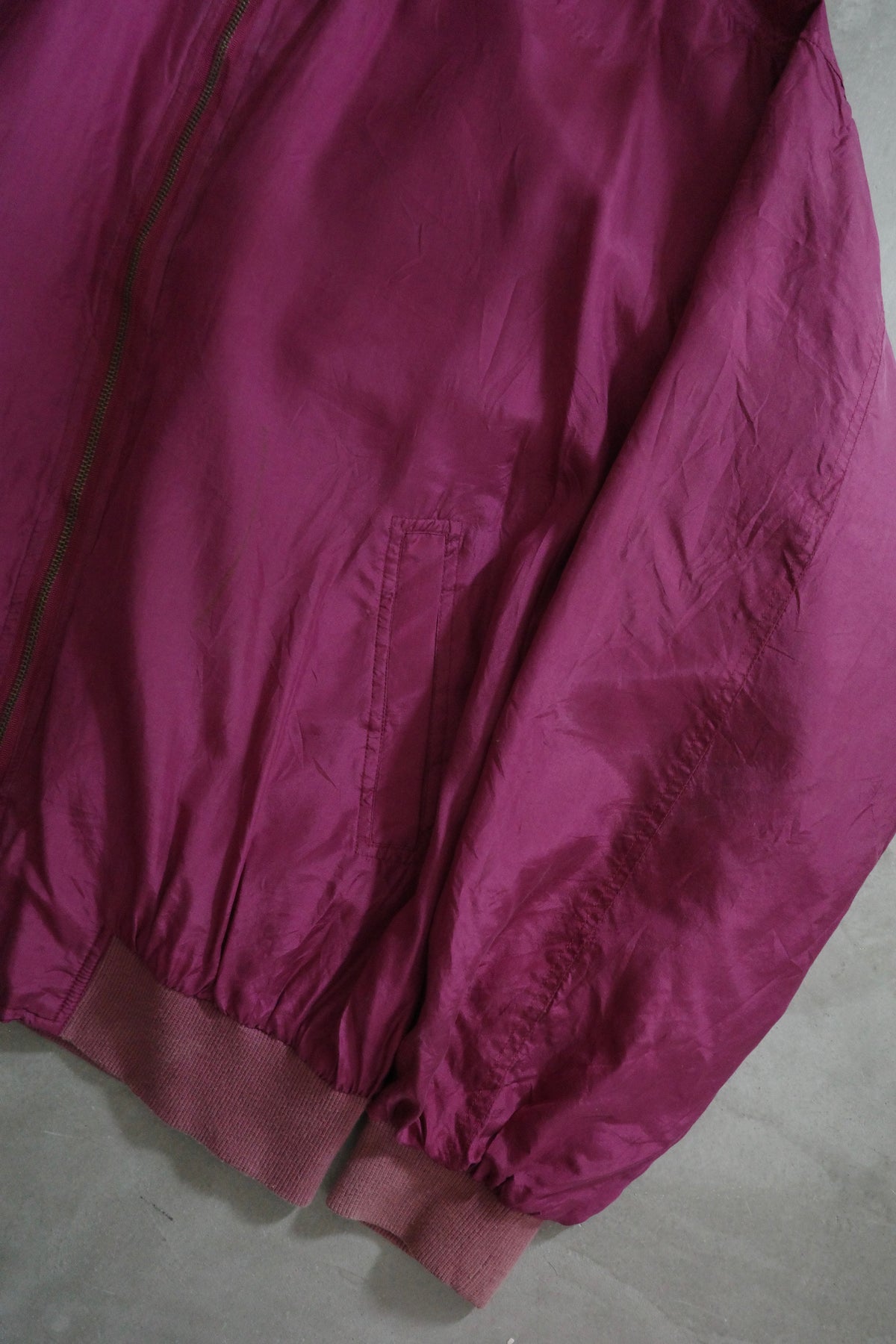 Vintage Silk Blouson
