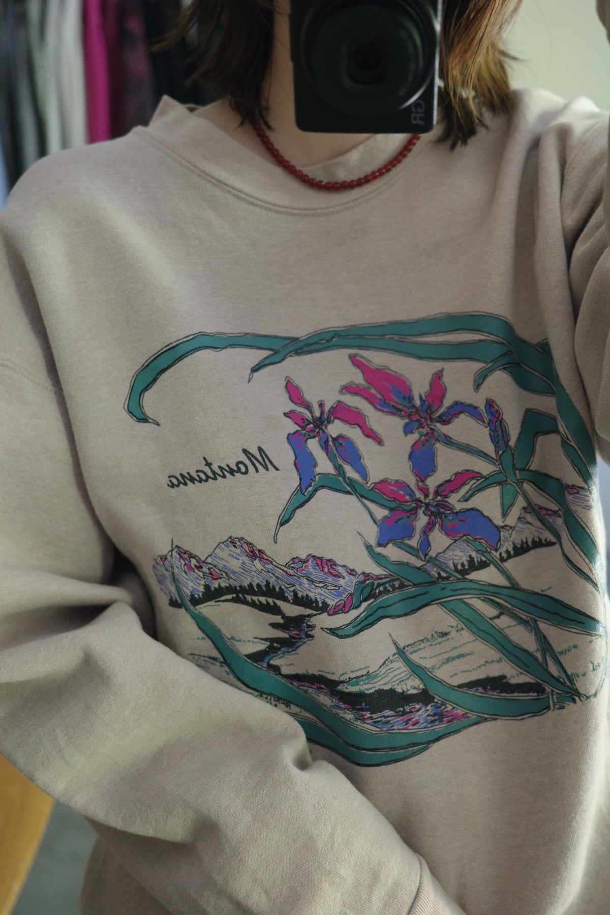 Vintage Graphic Print Sweat