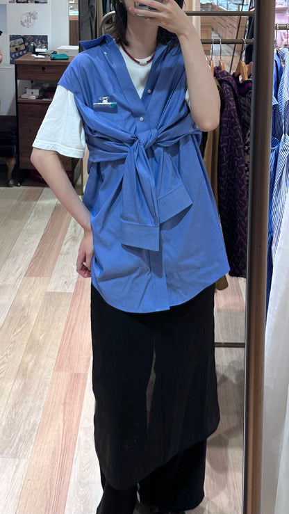 USED SHIRT REMAKE / CUT-OUT DESIGN
