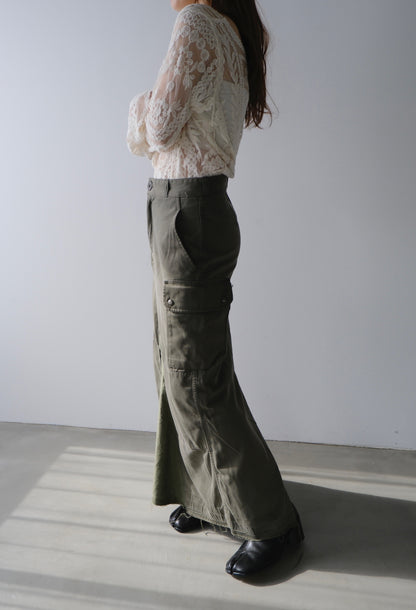 military f2pants remake skirt