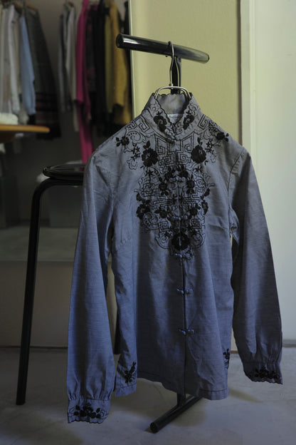 Vintage Embroidered China Style Blouse