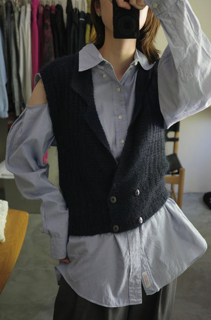 Vintage Mohair Knit Vest