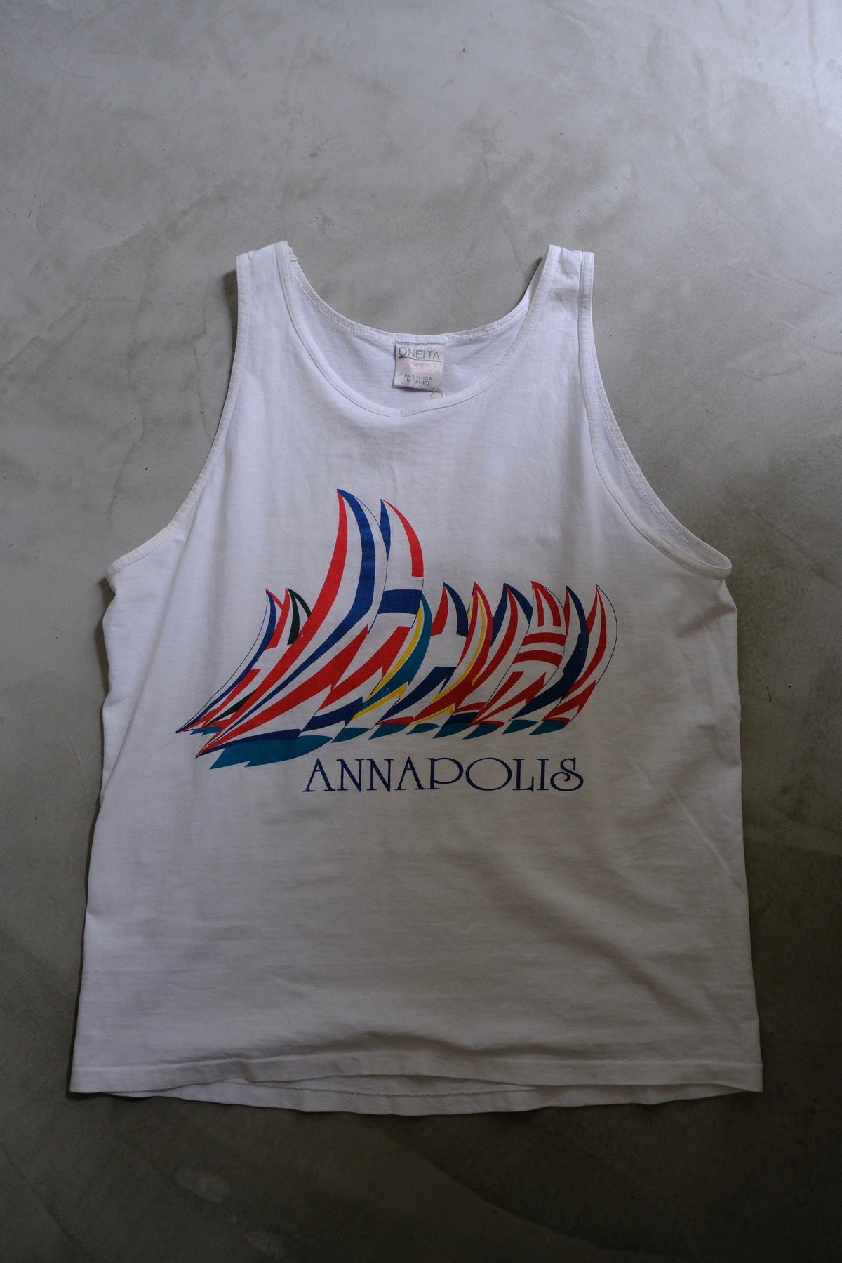 Anna Polis Graphic Tank Top