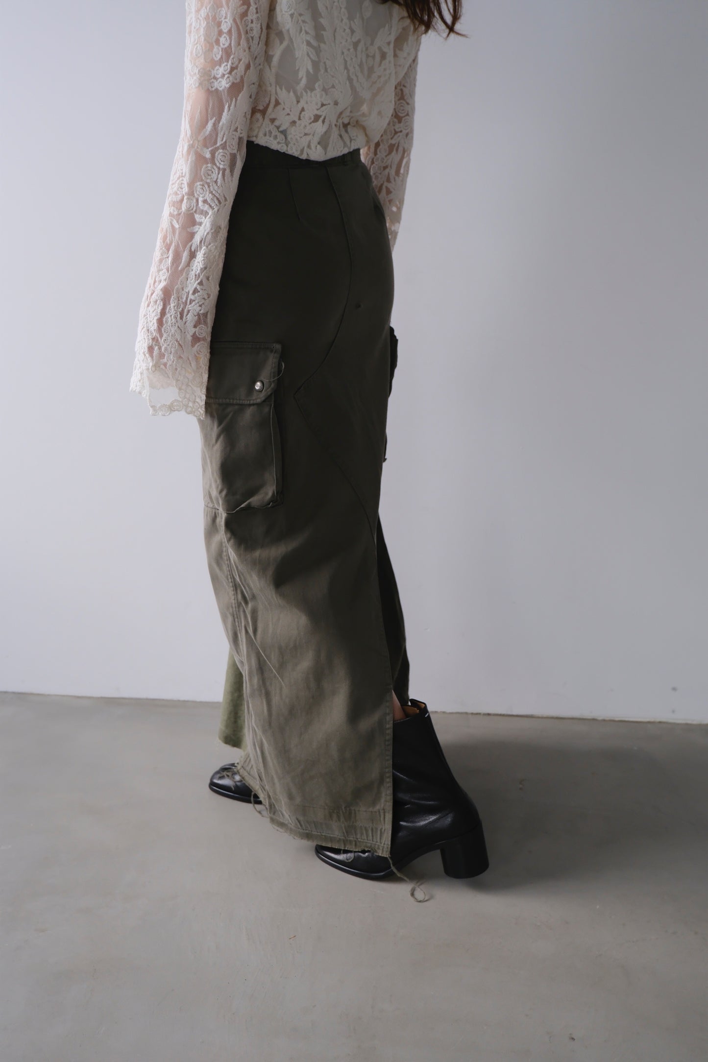 military f2pants remake skirt