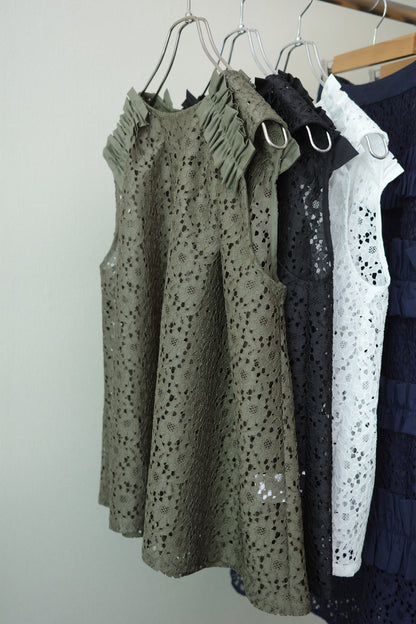 【 A PUPIL 】25SS lace tops