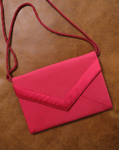 (80’s Christian Dior) red mini bag