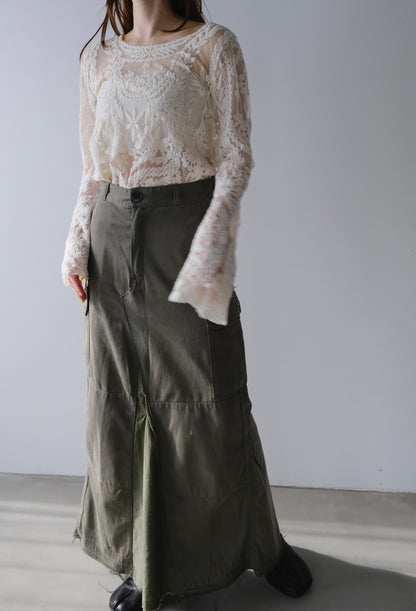 military f2pants remake skirt