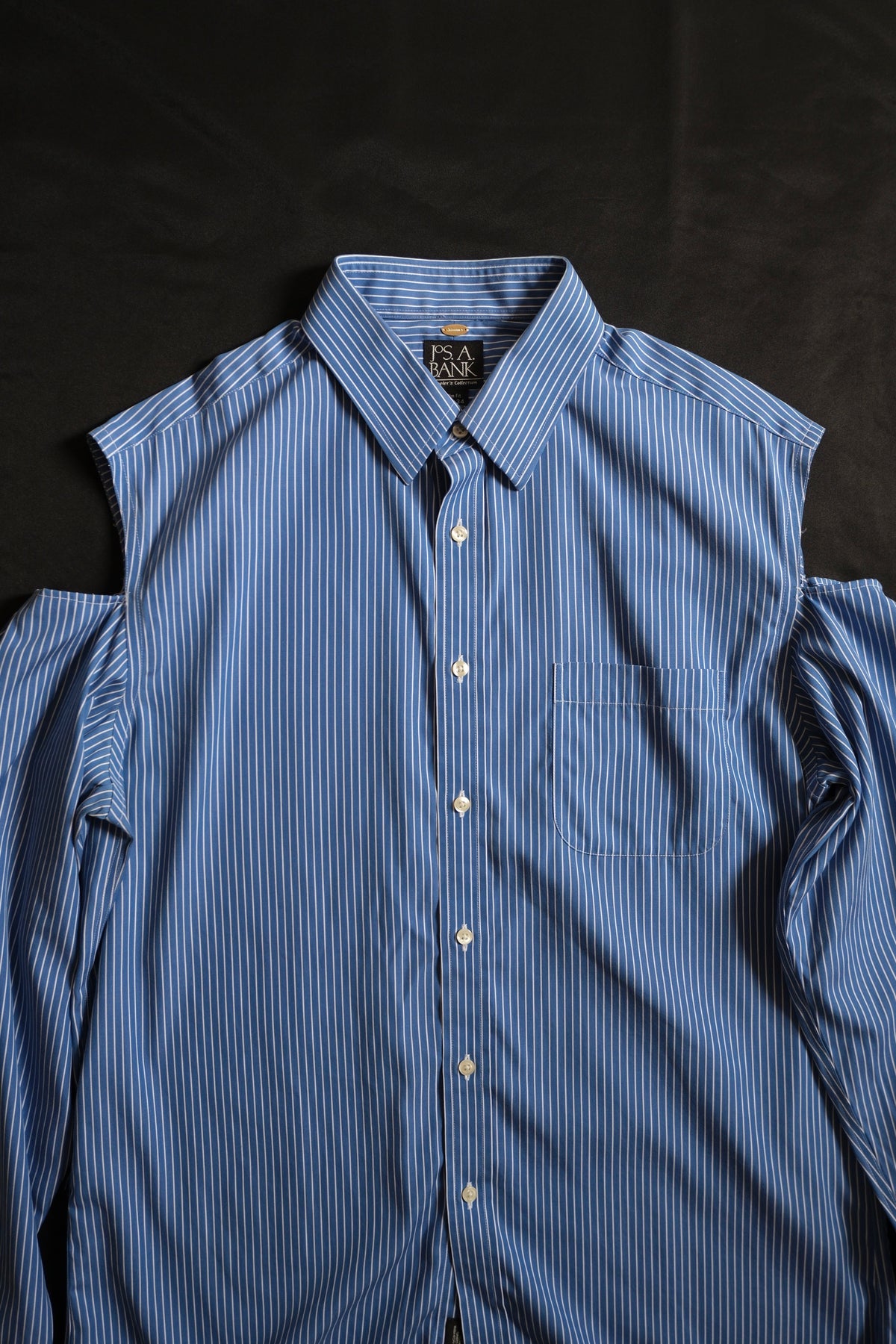 USED SHIRT REMAKE / CUT-OUT DESIGN