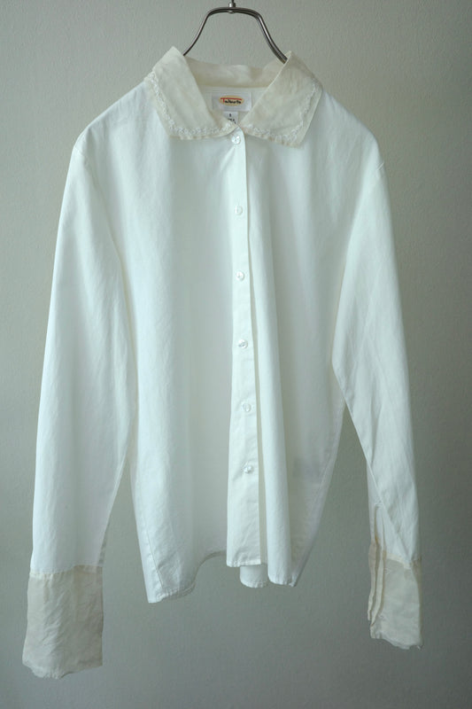 organdy collar shirt