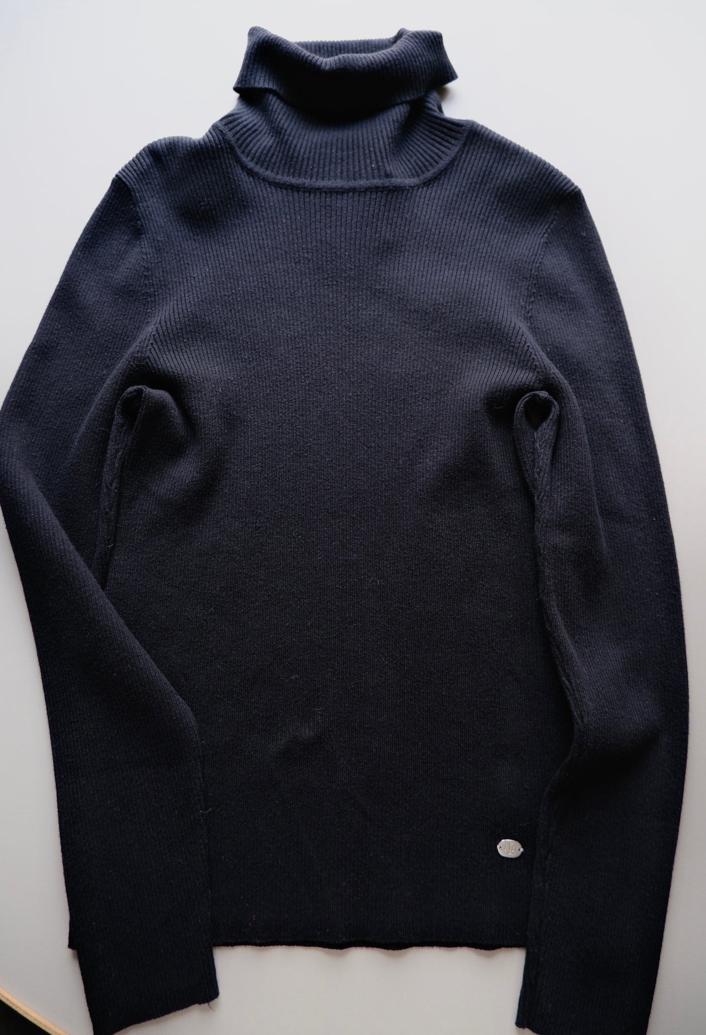 Ralph Lauren black highneck knit