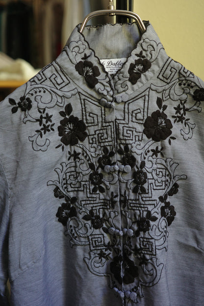 Vintage Embroidered China Style Blouse