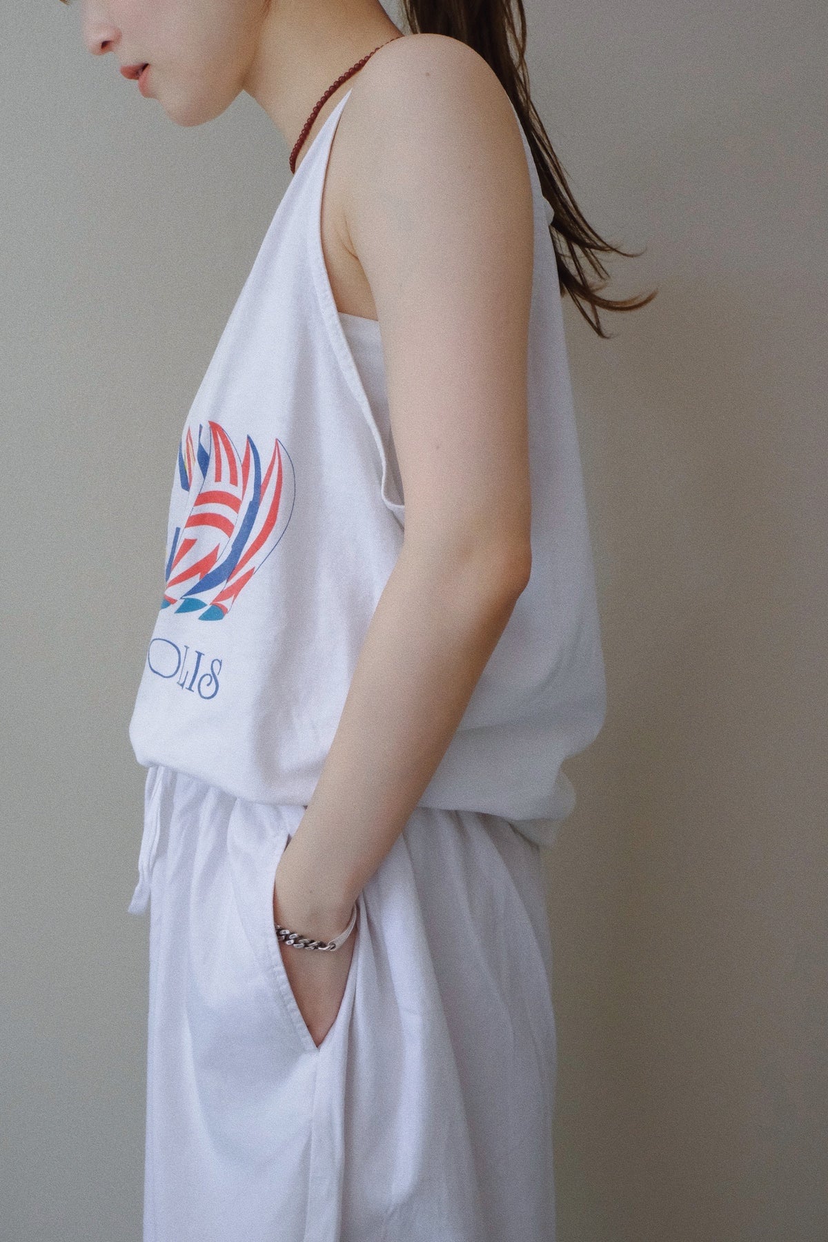 Anna Polis Graphic Tank Top