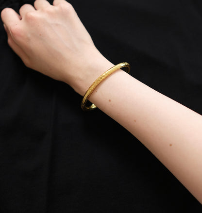 vintage gold bangle