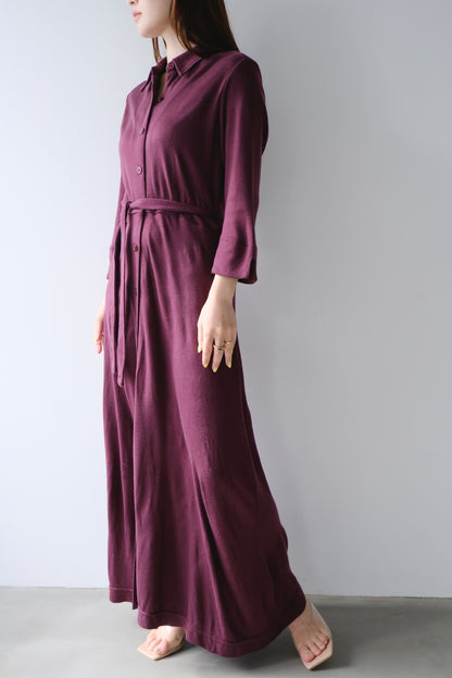 vintage purple maxi one-piece