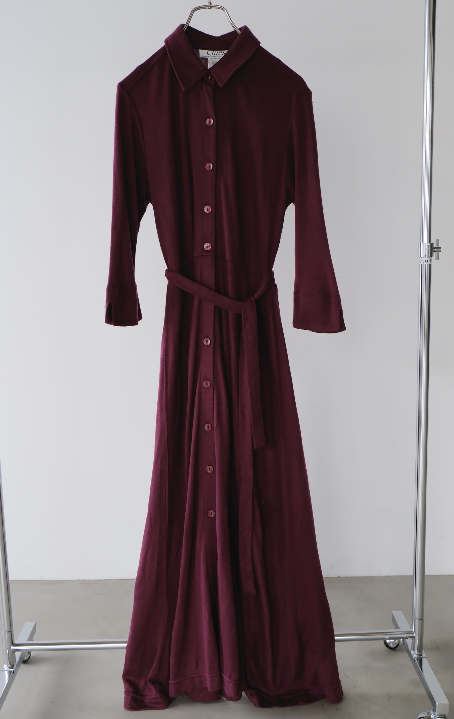 vintage purple maxi one-piece