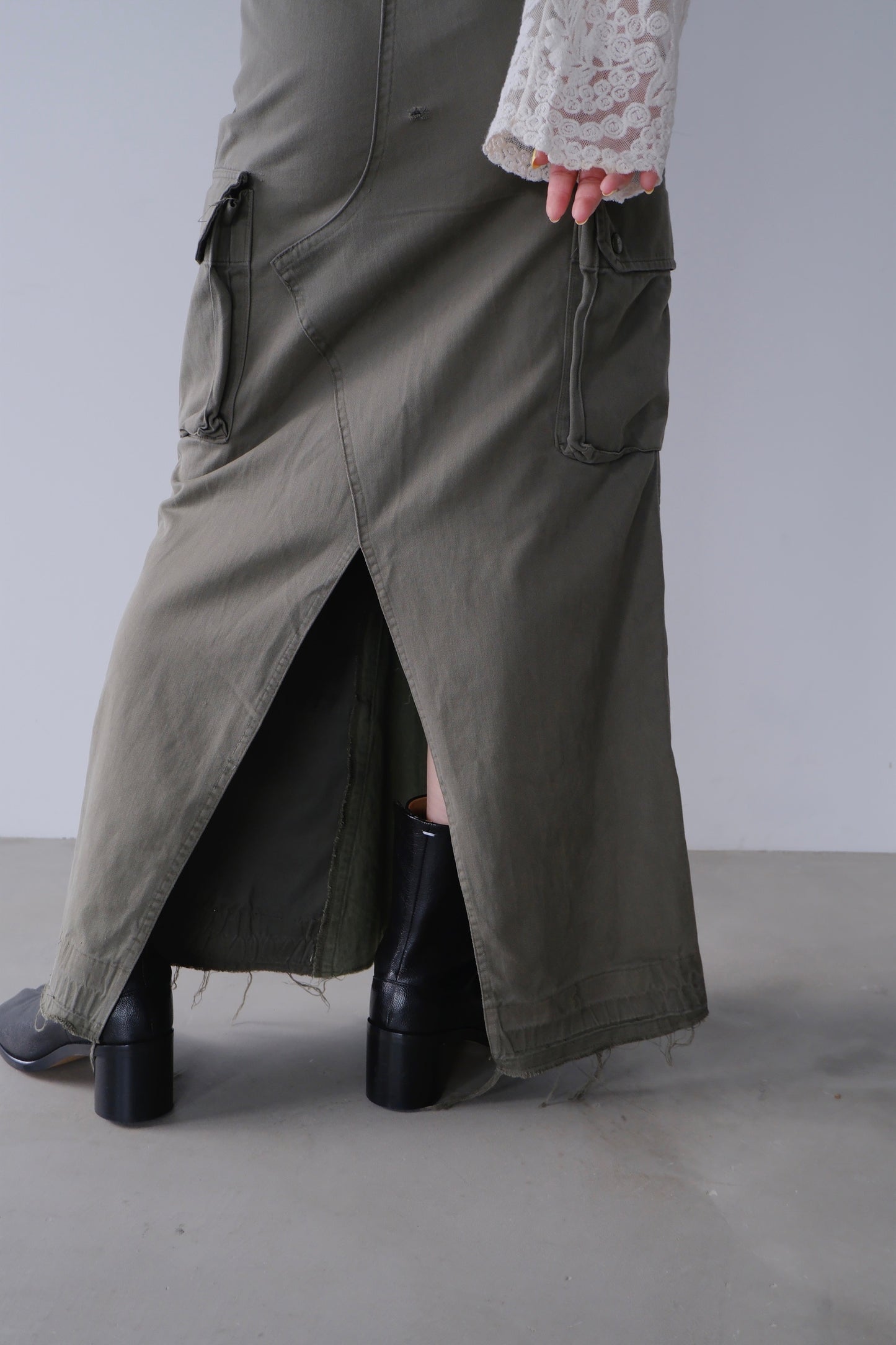 military f2pants remake skirt