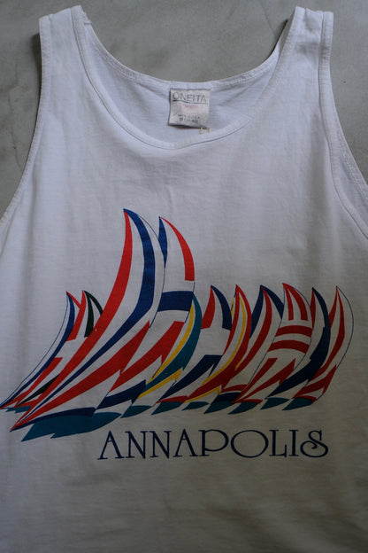 Anna Polis Graphic Tank Top