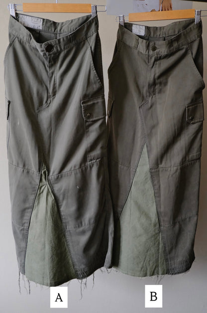 military f2pants remake skirt