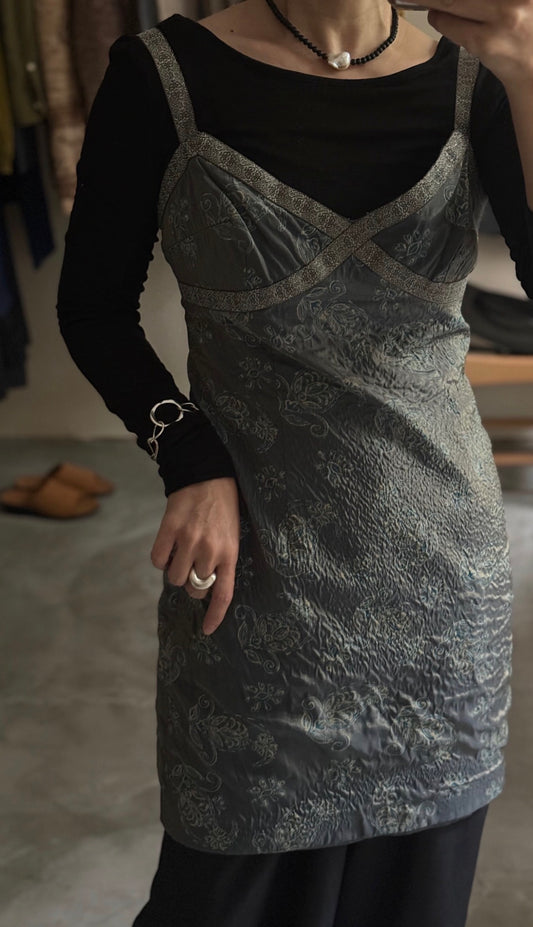 Vintage Paisley Cami Dress